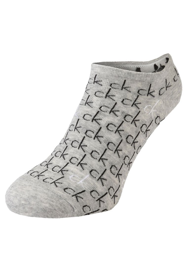 Damen Strumpfhosen | Calvin Klein Underwear REPEAT LOGO SNEAKER 2 PACK Socken oxford/grau - LL23486 Damen Strumpfhosen | Calvin Klein Underwear REPEAT LOGO SNEAKER 2 PACK Socken oxford/grau - LL23486