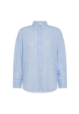 Sun68 STRIPES - Camicia - celeste