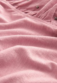 Next SPARKLE STUD RUFFLE SLEEVE- REGULAR FIT - Trükipildiga T-särk - pink