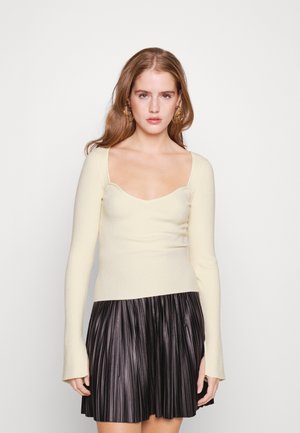 LIVERLY - Maglione - butter cream