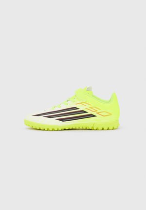 F50 CLUB UNISEX - Turf football boots - solar yellow/core black/lucid red