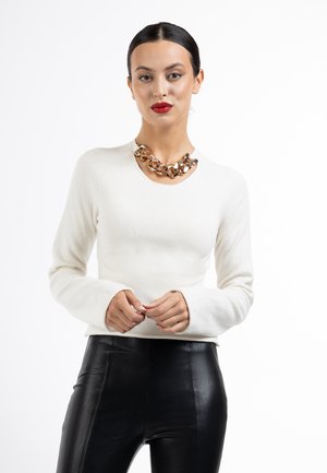 faina, Pullover - wollweiss