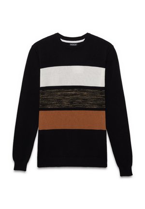 INSIDE A RAYAS - Jersey de punto - black