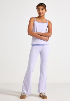 2PACK STRAP TANK AND SET - Topp - light lilac