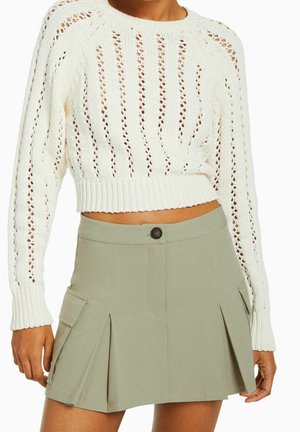 Bershka, Jupe trapèze - khaki