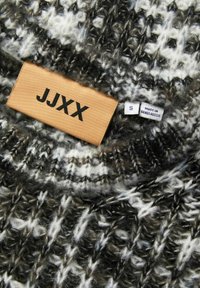 JJXX JXSIMONE SPACE DYE CREW NECK - Džemper - black