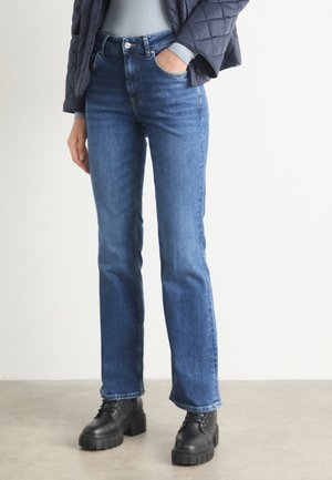 GANT FLARE  - Jeans bootcut - dark blue vintage