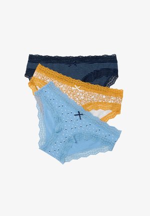 FatFace, 3 PACK OF LACE KNICKERS - Slip - blue