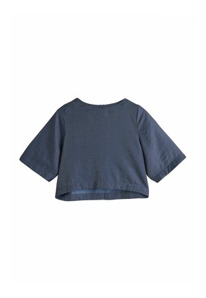 Next, REGULAR FIT - SHORT SLEEVE TOP - Bluse - navy
