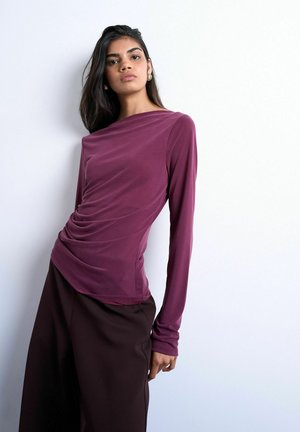 TSLOMA - Blouse - burgundy