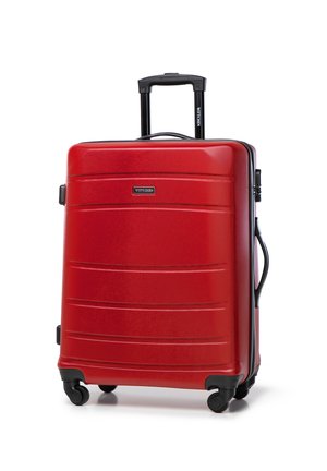 GLOBE LINE - Wheeled suitcase - red