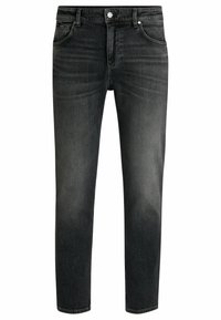 Straight leg jeans - charcoal four
