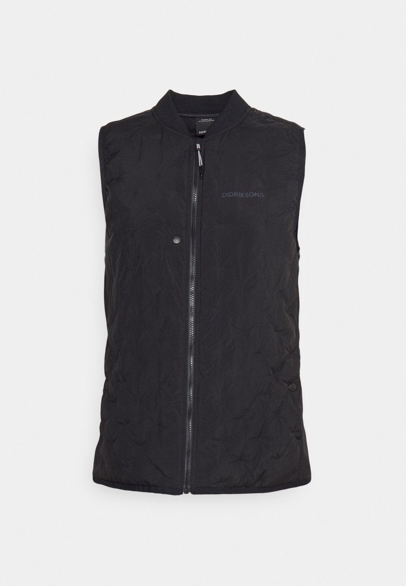 Damen Leichte Jacken | Didriksons ROMY VEST Weste black/schwarz - RQ06339 Damen Leichte Jacken | Didriksons ROMY VEST Weste black/schwarz - RQ06339