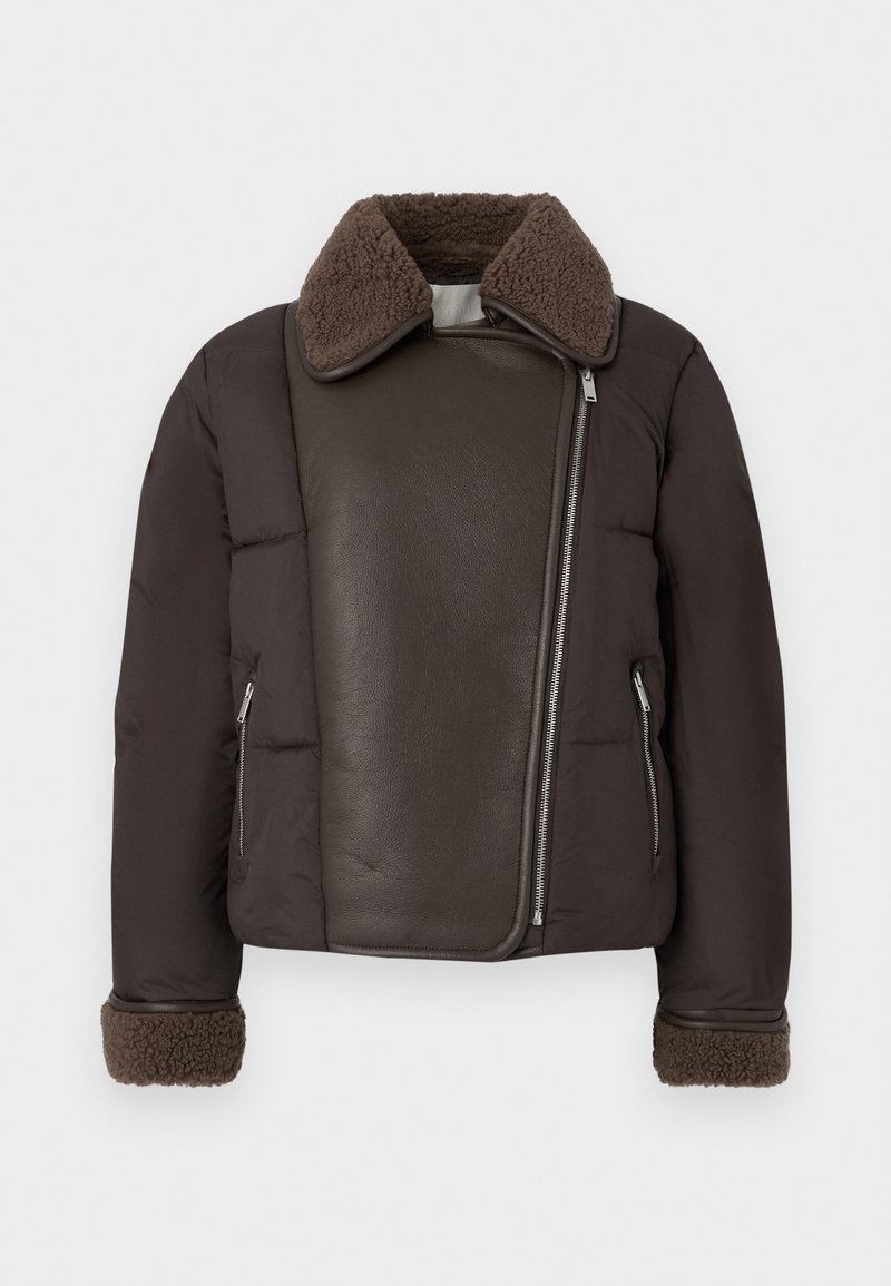 Vero Moda Winterjas donkerbruin