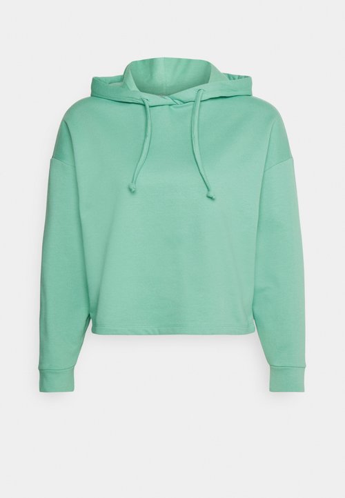 Saloogoe Sweat à Capuche Ample à Manches Longues Et Col En V Pour Femme Taille S