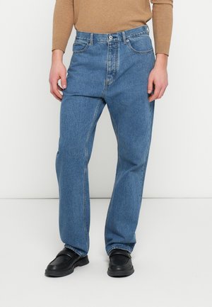 NATE - Egyenes szárú farmer - bright blue