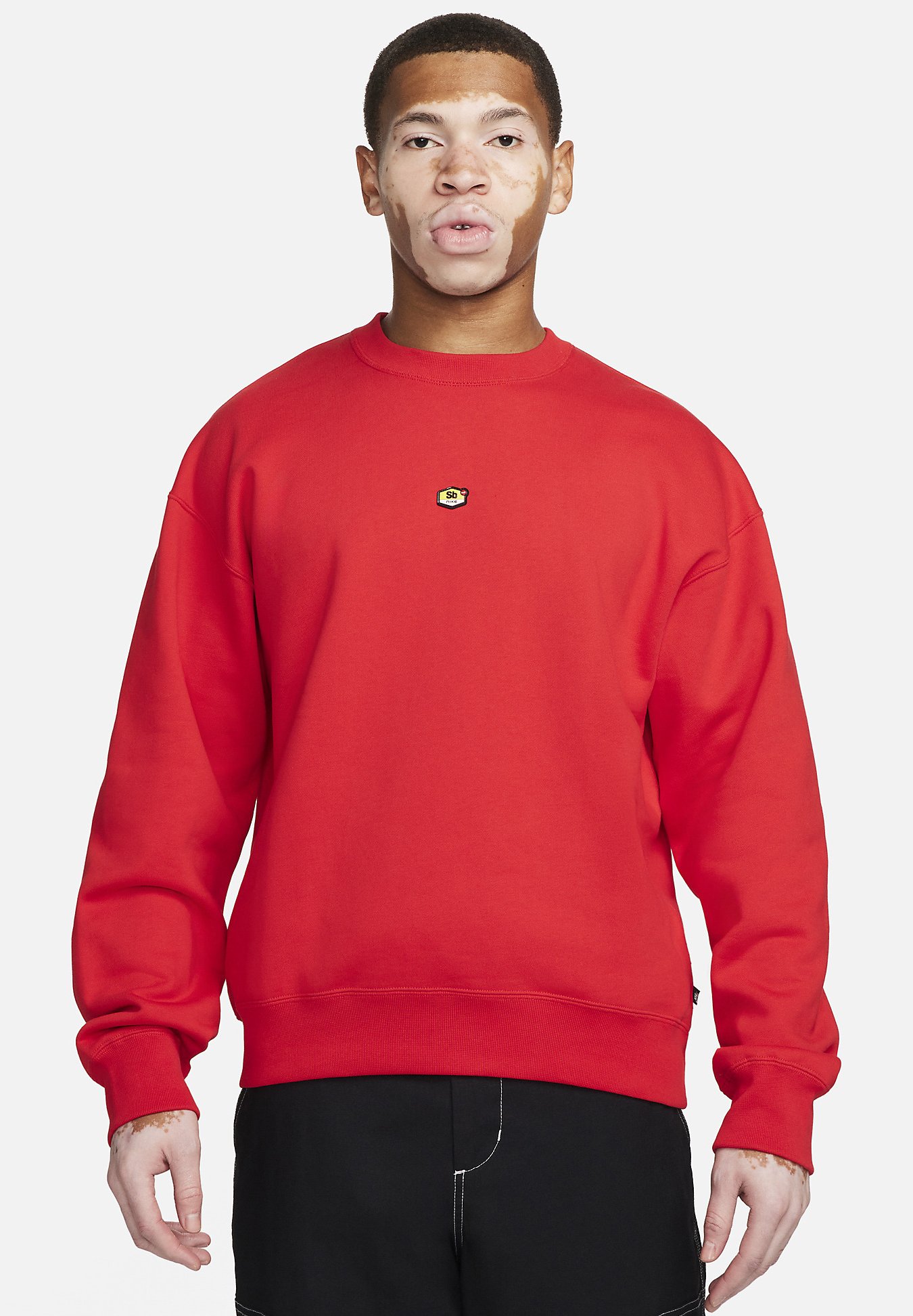 nike sb sweatshirt red