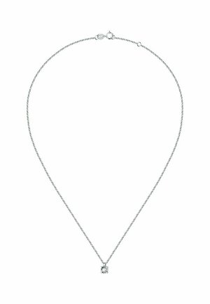 Halskette - weißgoldfarben