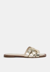 PULL&BEAR Mules - gold coloured
