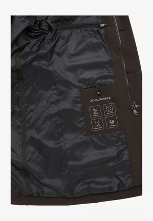 Oscar Jacobson CAR - Pitkä takki - terra brown