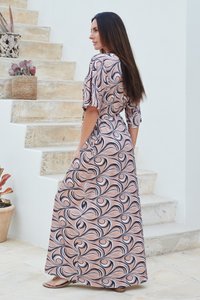 CHIC by Lirette KIMONO SLEEVE NOE - Maksimekko - roze