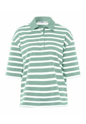 Polo - mottled green