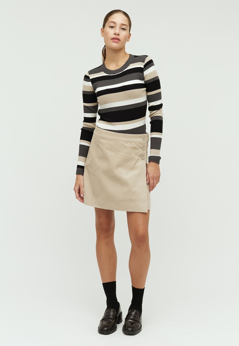Island Fossil Melange Naja Skirt