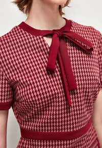 adL DETAIL - Vardagsklänning - plaid burgundy