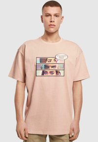 Merchcode THINKING COMIC HEAVY  - Camiseta estampada - amber
