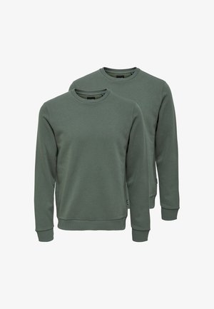 Only & Sons 2-PACK - Felpa - grün