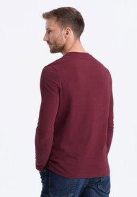 Ombre WITH POCKET  - Longsleeve - burgundy