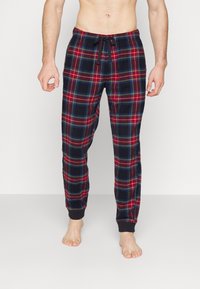 Abercrombie & Fitch SLEEP JOGGER - Calças de pijama - black