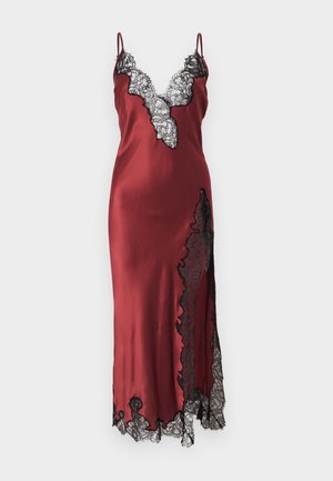 Dolga obleka - brown