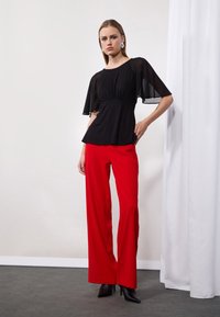 Anna Field Triko s potiskem - black