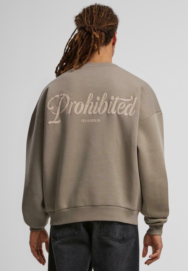 CREW NECK - Sweatshirt - taupe