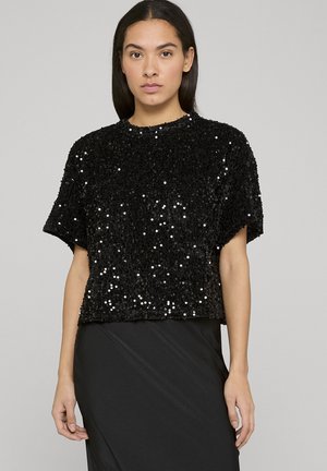 GLITTER  - Blouse - black glitter