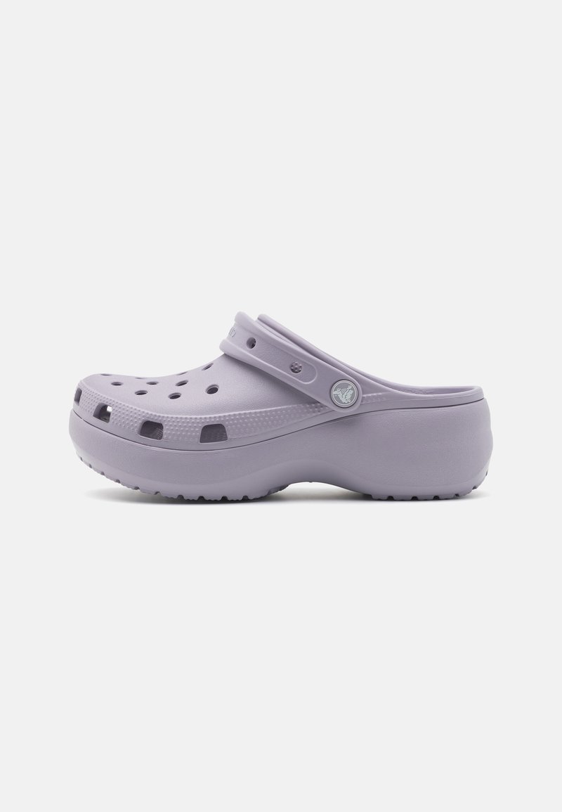 Crocs CLASSIC PLATFORM - Heeled mules - mauve mist