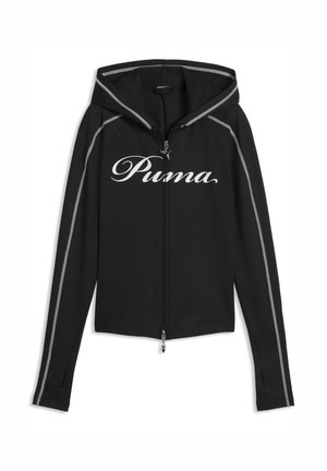 STREETGLAM HOODIE - Sudadera con cremallera - black