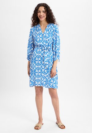 Day dress - blau weiß