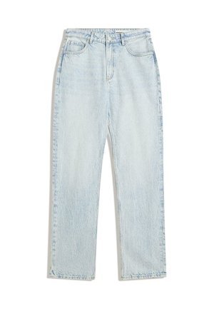 Džínsy s rovným strihom - light blue