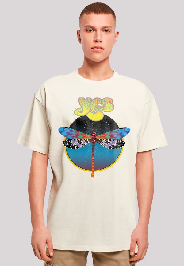 YES DRAGONFLY TOUR V1 - T-Shirt print - sand