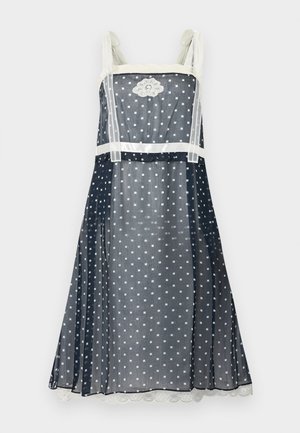 RIBBON STRAP DRESS - Robe de jour - navy