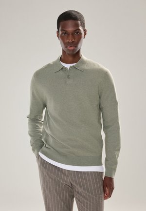 Next REGULAR FIT ESSENTIAL LONG SLEEVE - Camiseta de manga larga - sage green