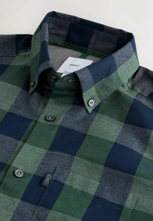 Next, REGULAR FIT - REGULAR FIT EASY IRON BUTTON DOWN LONG SLEEVE OXFORD SHIRT - Hemd - green