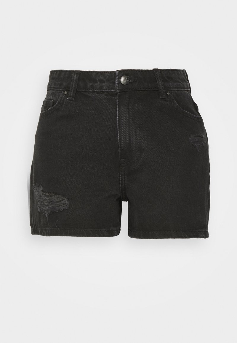 ONLY ONLJAGGER LIFE MOM - Calções de ganga - washed black