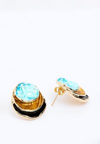 Jimmy Key DETAILED ROUND FIGURED - Orecchini - turquoise