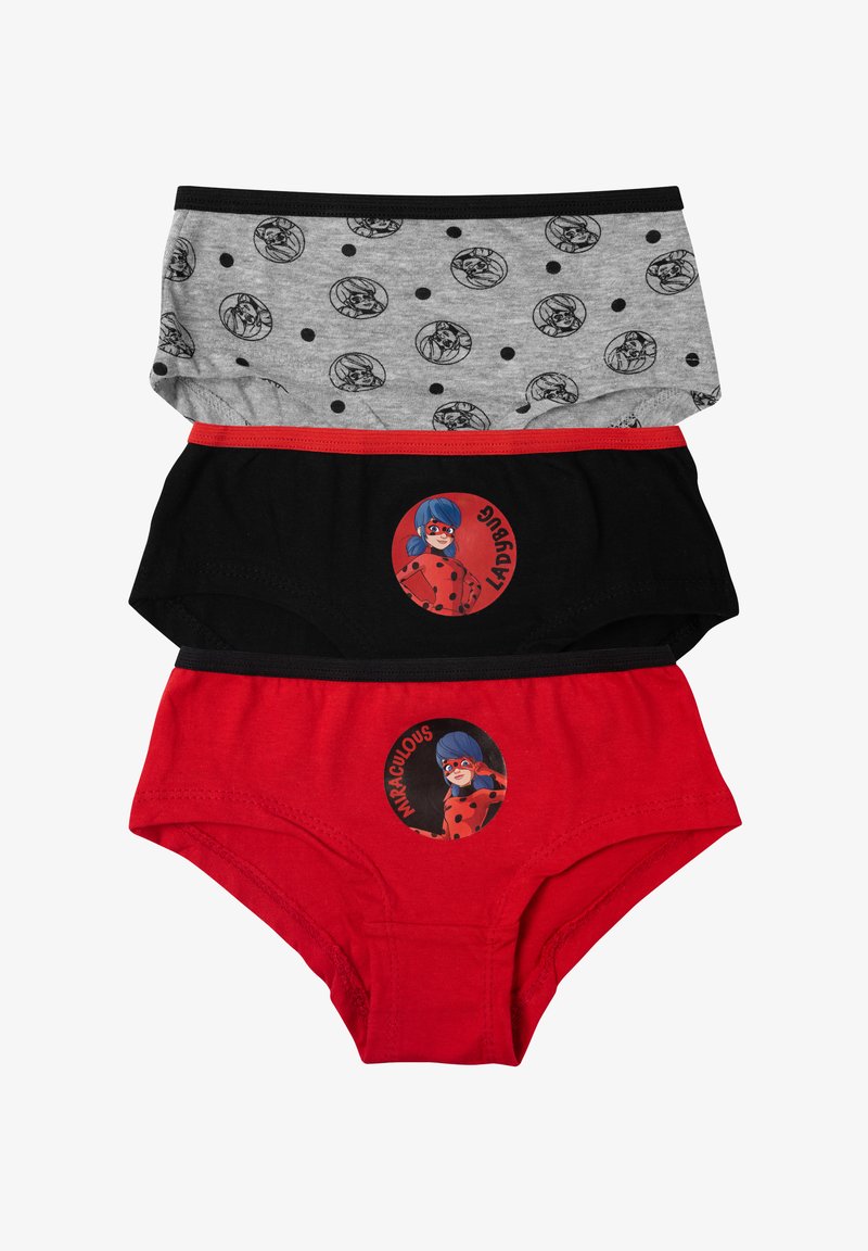 Miraculous 3ER PACK MIRACULOUS LADYBUG SLIP - Slip - mehrfarbig