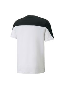 Puma AROUND THE BLOCK  - Triko s potiskem - white/black