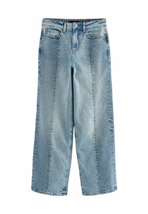 PATCHWORK  - Jeans baggy - mid blue