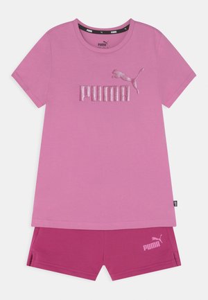 LOGO TEE SET - T-shirt z nadrukiem - opera mauve